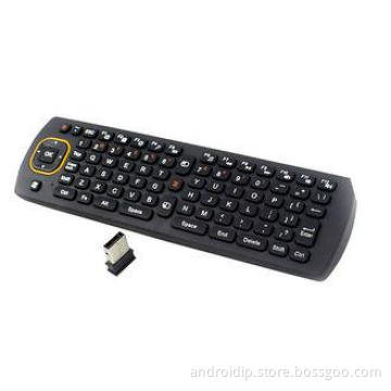 Full Keyboard Curve Fly Air Mouse Wireless Keyboard T5 Remo